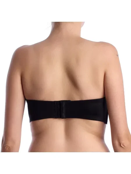 Bandeau podprsenka Lormar čierna