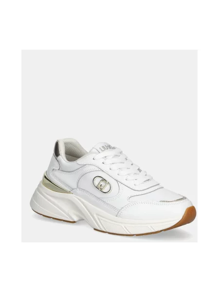 Sneakersy Liu Jo skórzane białe
