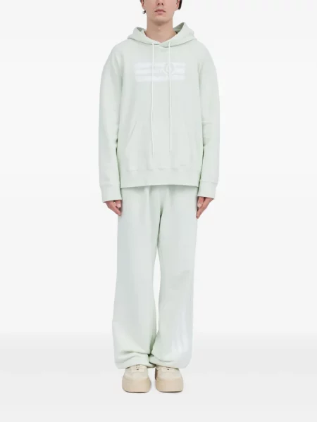 Суичър с качулка Mm6 Maison Margiela зелено