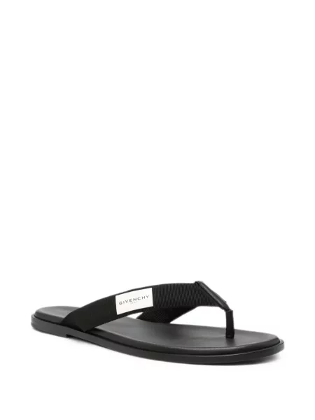 Sandale Givenchy cu autograf negru