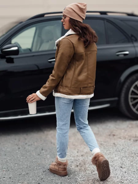 Kožna jakna Dstreet