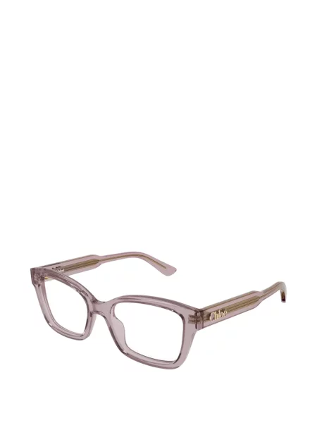 Ochelari de soare Chloé cu autograf roz