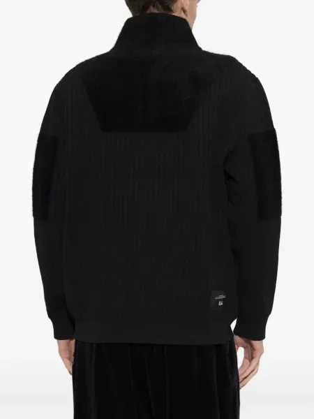 Hanorac cu fermoar Y-3 negru
