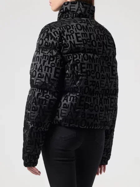 Куртка Ea7 Emporio Armani чорна