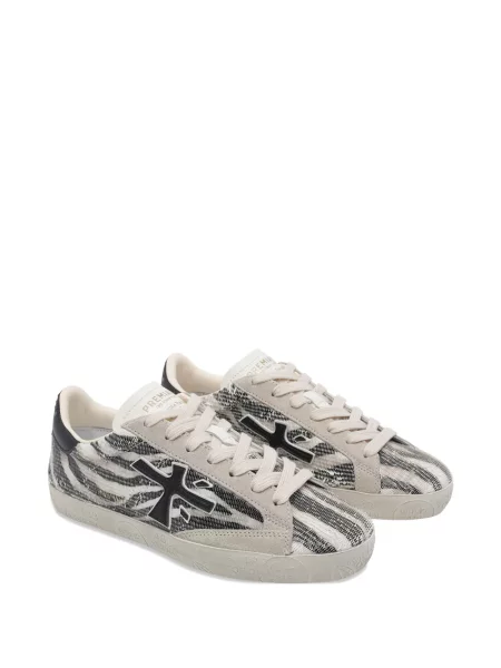 Sneakerși Premiata cu imagine cu model zebră