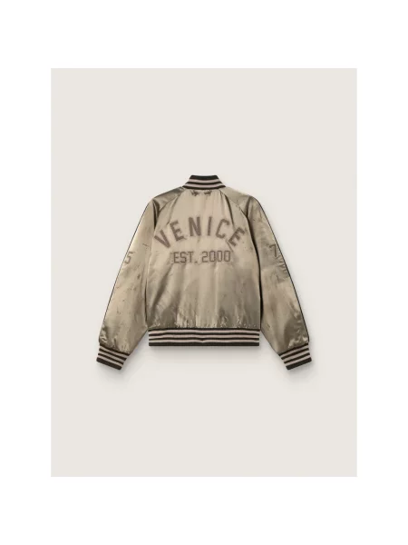 Kurtka bomber Golden Goose zielony