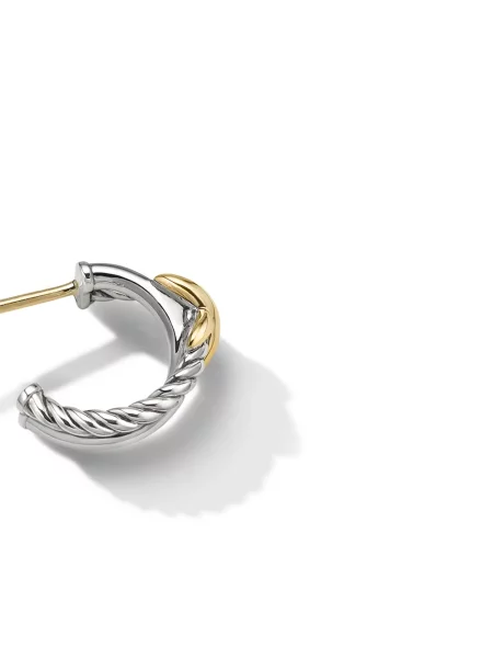 Mały kolczyki David Yurman żółte