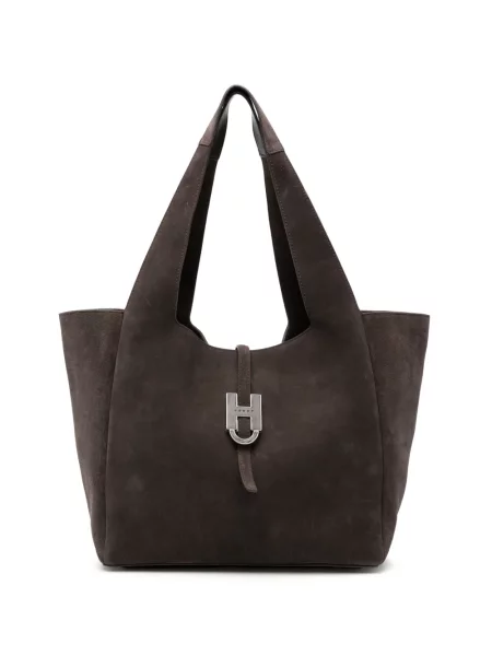 Shopper kabelka Hogan hnedá