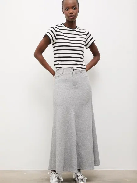 Fustă Answear.lab gri