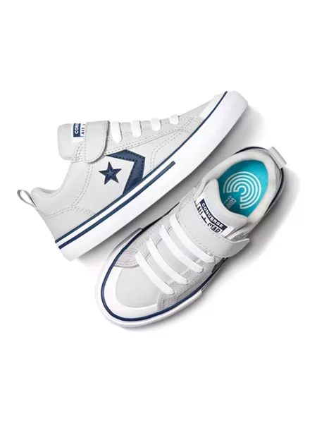 Gyerek félcipő Converse szürke