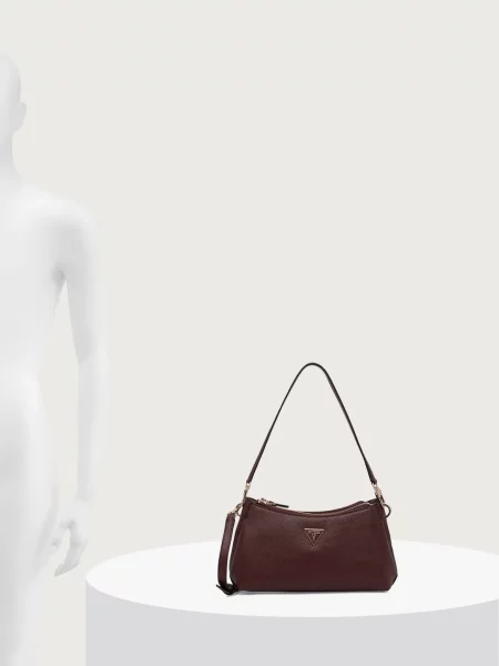 Кожаная сумка через плечо Guess