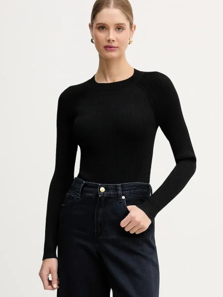 Armani Exchange pulover negru