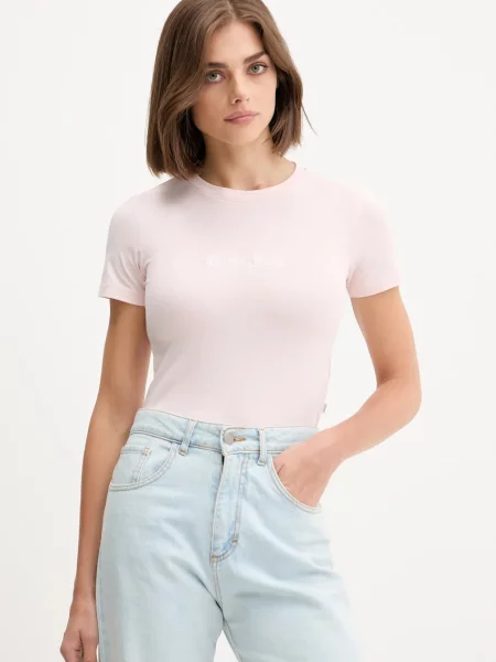Tričko Guess Jeans růžová