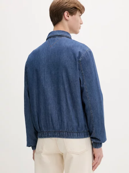 Tommy Jeans kurtka przejściowa jeansowa niebieska