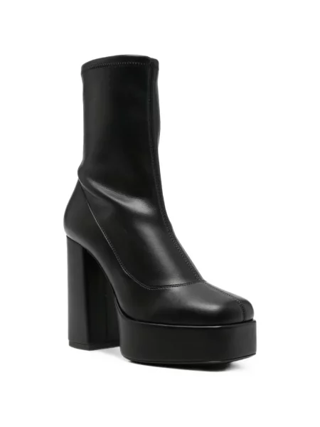 Cizme scurte Giuseppe Zanotti cu platformă negru