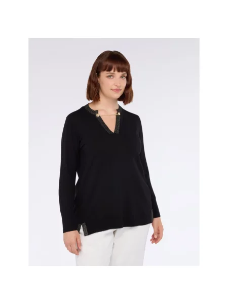 Sweter Fiorella Rubino czarny