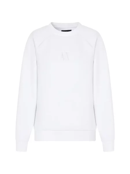 Hanorac Armani Exchange cu imagine alb
