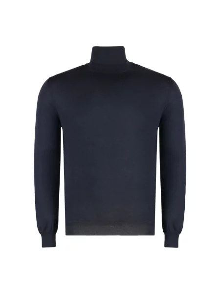 Sweter z golfem Malo niebieski