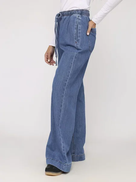 Широкі джинси YUKI синій
