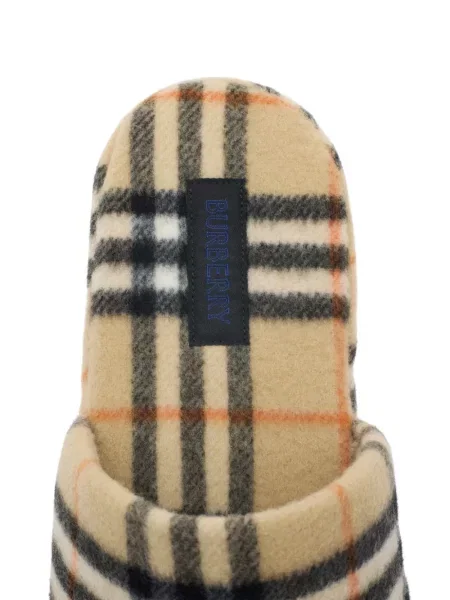 Papuci de casă Burberry în carouri