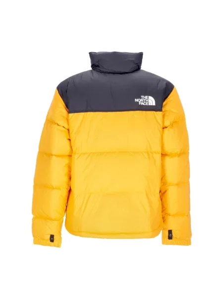 Kurtka puchowa The North Face retro żółta