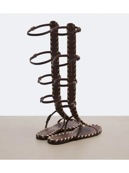 Sandale Gianvito Rossi din piele maro