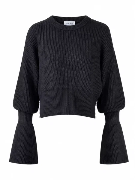 MYLAVIE by Sarah Harrison Pulover negru