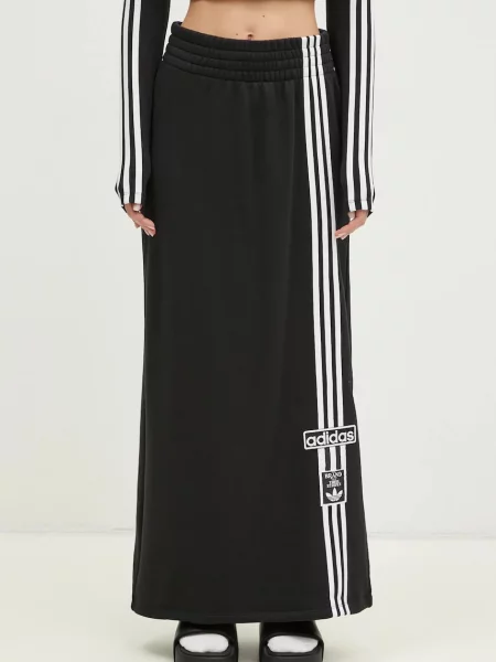 Adidas Originals spódnica MAXI SKIRT maxi prosta czarny