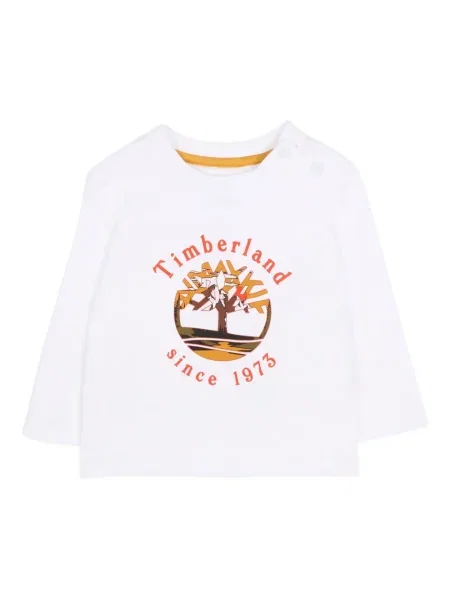 Koszulka dziecięca Timberland biała