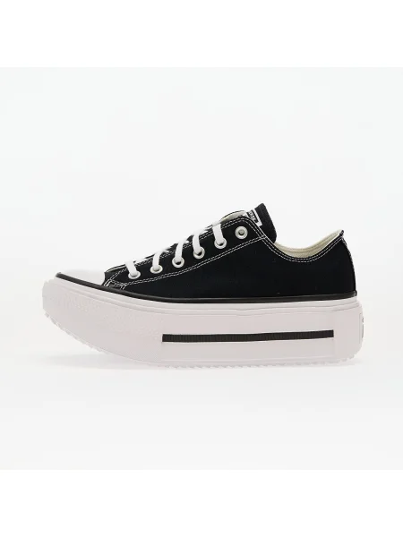 Ниски кецове Converse Chuck Taylor All Star Lift Double Stack черно