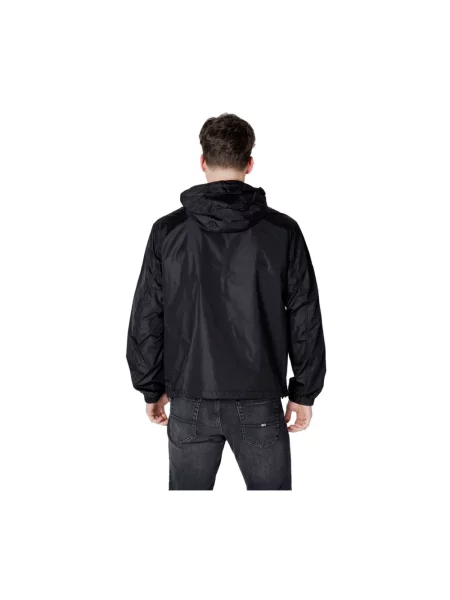 Armani Exchange Kurtki Mężczyzna L Kurtka z kapturem czarny