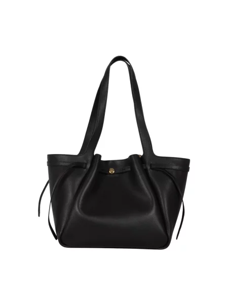 Shopperka Tory Burch skórzana czarna