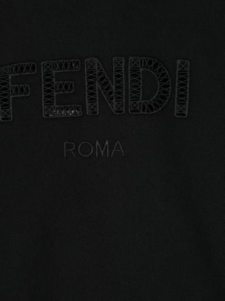 Bluza dziecięca Fendi czarna