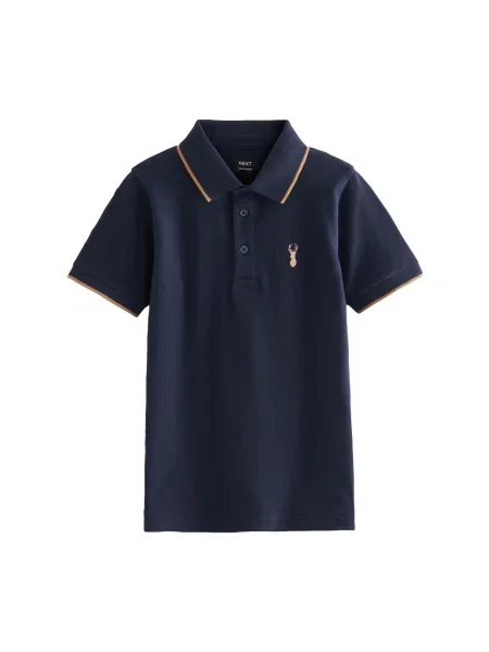 Next Tricou / portocaliu albastru