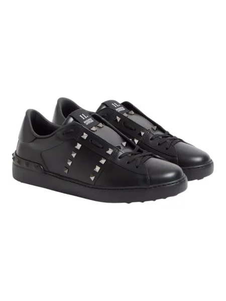 Sneakersy Valentino skórzane czarne