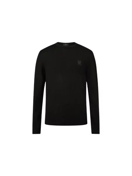 Sweter Belstaff wełniany czarny