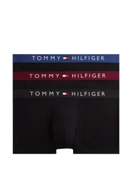 Boxeri Tommy Hilfiger cu autograf negru