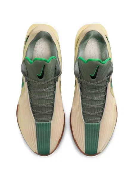 Baschet sneakerși Nike Zoom cu șireturi din dantelă galben