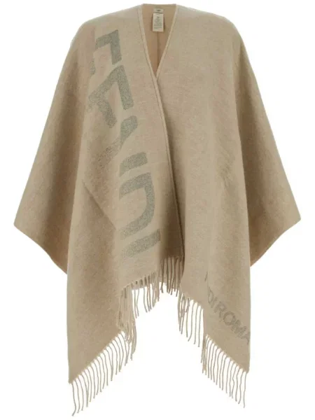 Poncho Fendi cu franjuri
