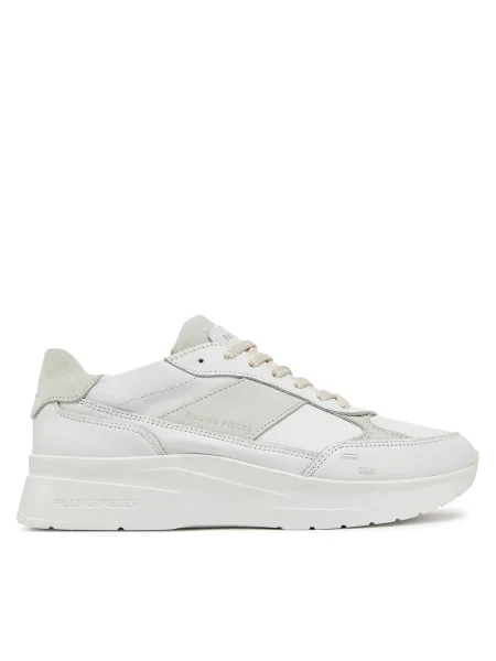 Кожени маратонки Filling Pieces Jet Runner бяло розово
