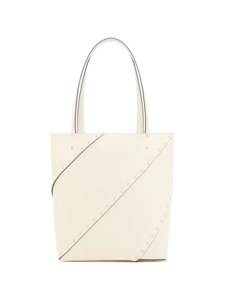 Geantă shopper Valentino Garavani alb