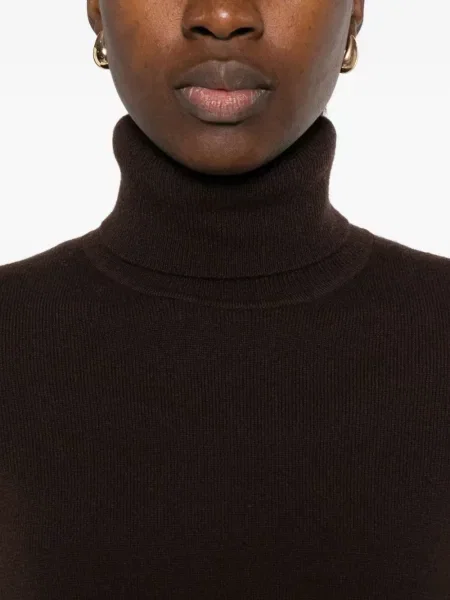 Πουλόβερ Eric Bompard καφέ