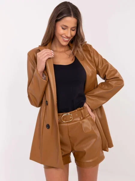 Pantaloni scurți Italy Moda maro