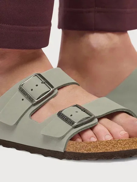 Кожаные шлепанцы Birkenstock