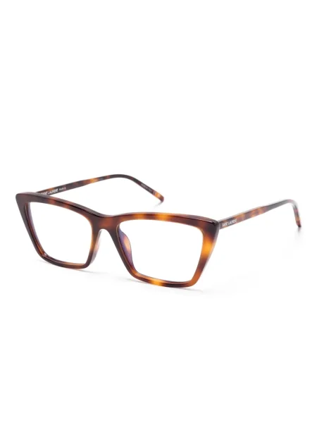Saulės akiniai Saint Laurent Eyewear ruda