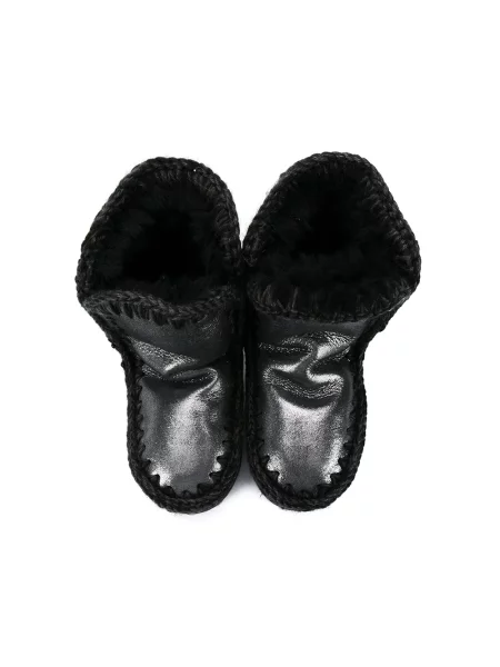 Buty do kostki dziecięce Mou czarne