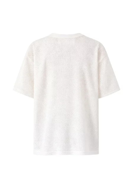 Tricou The North Face cu autograf alb