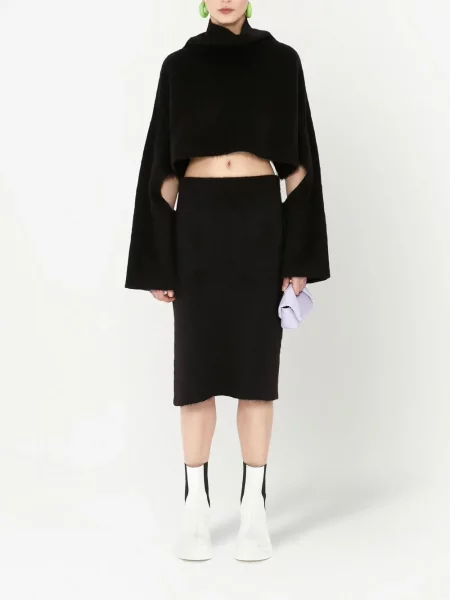 Megztinis Jw Anderson apkarpytas juoda