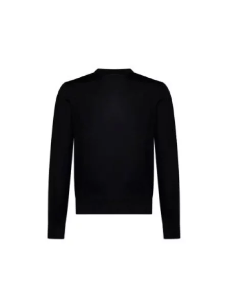 Sweter Dsquared2 wełniany niebieski