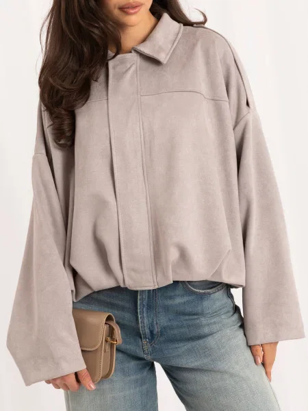 Bomber jakna Italy Moda siva